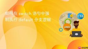 如何在 switch 语句中强制执行 default 分支逻辑