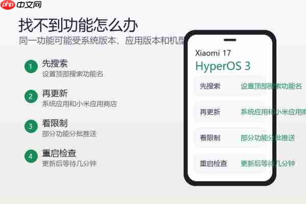 小米17怎么开启HyperOS 3新功能?系统入口和设置方法整理
