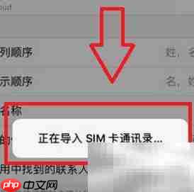 苹果手机SIM卡无信号