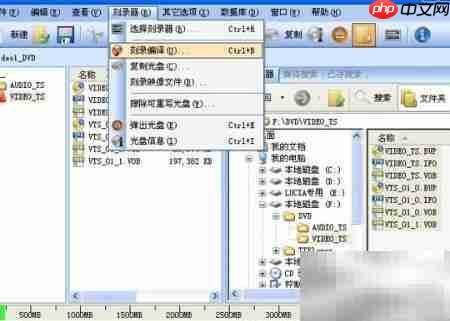 刻录DVD用什么格式