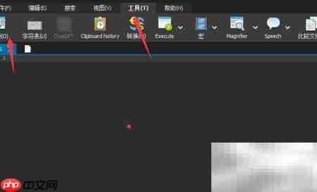 Text Editor Pro关闭显示按钮方法