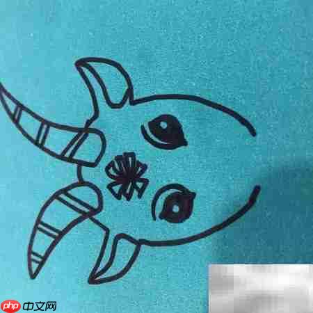 精美羊头绘画教程