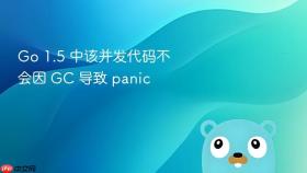 Go 1.5 中该并发代码不会因 GC 导致 panic