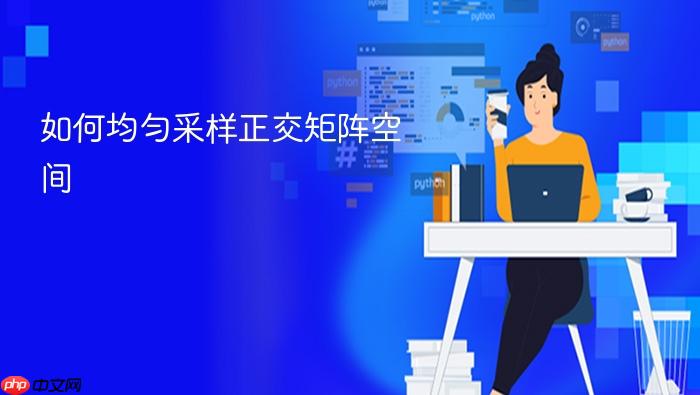 如何均匀采样正交矩阵空间