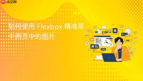如何使用 Flexbox 精准居中网页中的图片