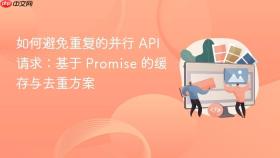如何避免重复的并行 API 请求:基于 Promise 的缓存与去重方案