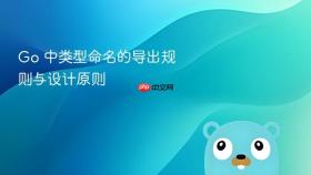 Go 中类型命名的导出规则与设计原则
