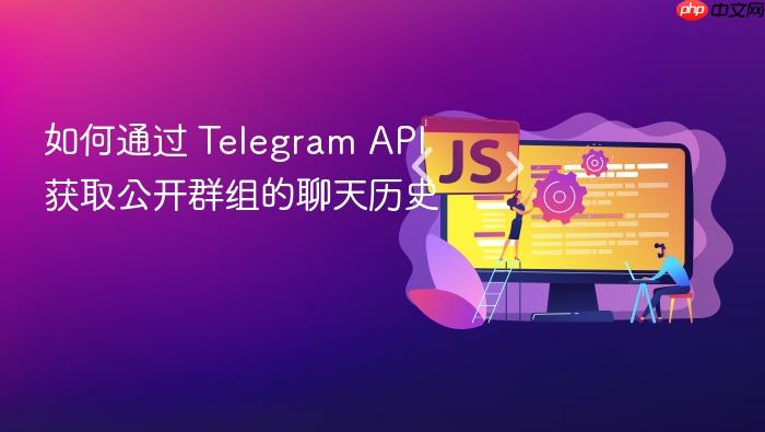 如何通过 Telegram API 获取公开群组的聊天历史