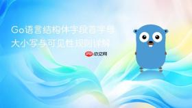 Go语言结构体字段首字母大小写与可见性规则详解
