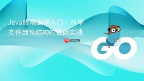 Java终端编译入门:从单文件到包结构的极简实践