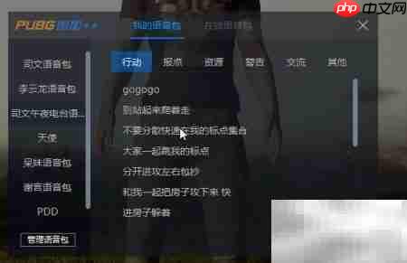 绝地求生语音包使用教程