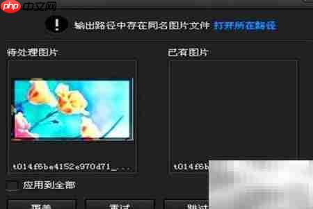 调整图片批量尺寸的方法
