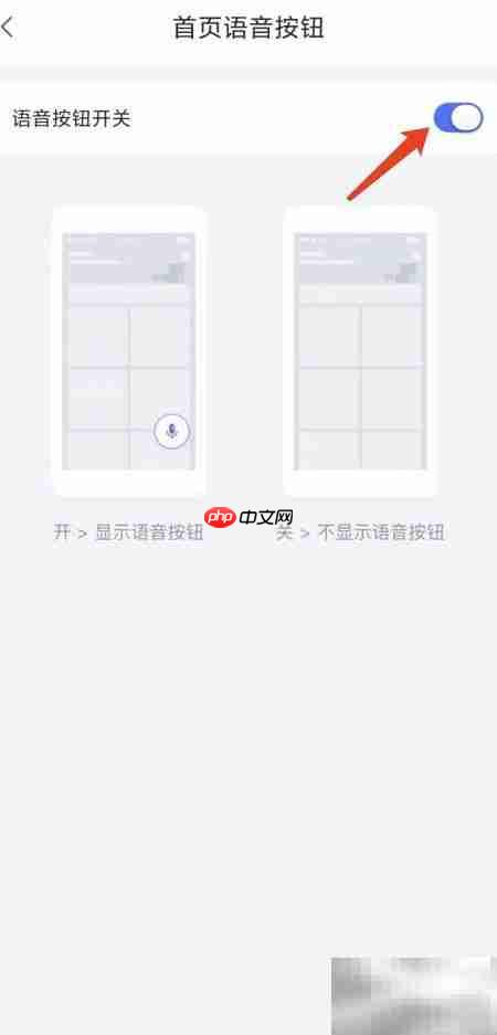 小京鱼APP关闭语音按钮方法