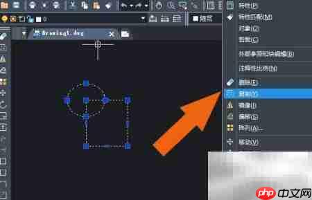 中望CAD2020图形缩放技巧