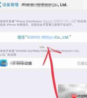 iPhone应用打不开?信任开发者