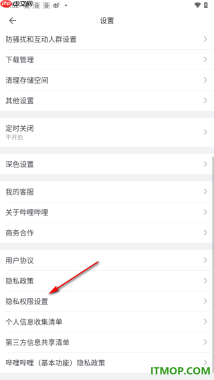 哔哩哔哩手机版设置允许应用使用相机功能的方法