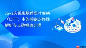 Java实现离散傅里叶变换(DFT)中的频谱对称性解析与正确幅值处理