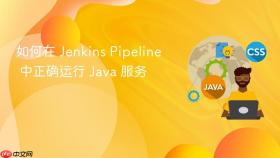 如何在 Jenkins Pipeline 中正确运行 Java 服务