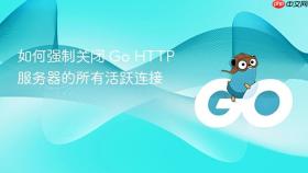 如何强制关闭 Go HTTP 服务器的所有活跃连接