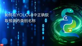 如何在YOLOv8中正确获取预测的类别名称

