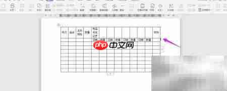 WPS2019制作样品数量表