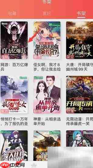 飞卢小说一键清空书架教程