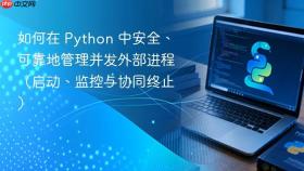 如何在 Python 中安全、可靠地管理并发外部进程(启动、监控与协同终止)