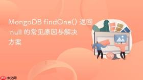 MongoDB findOne() 返回 null 的常见原因与解决方案