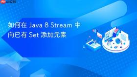 如何在 Java 8 Stream 中向已有 Set 添加元素