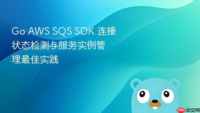 Go AWS SQS SDK 连接状态检测与服务实例管理最佳实践
