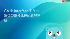 Go 中 interface{} 与内置类型直接比较的原理详解