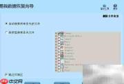 易我数据恢复向导使用指南