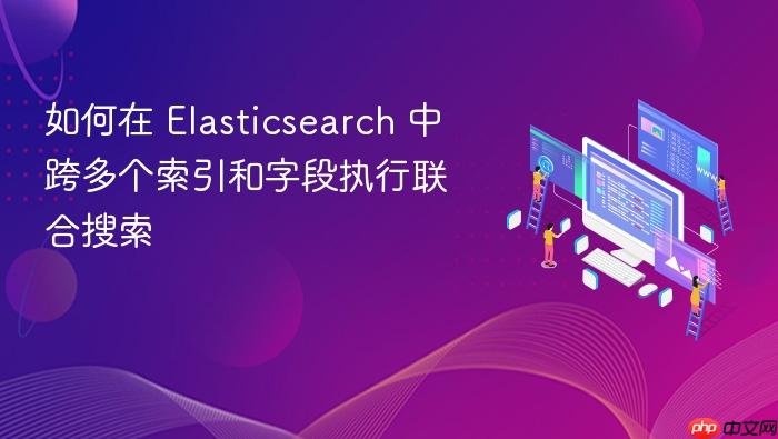 如何在 Elasticsearch 中跨多个索引和字段执行联合搜索
