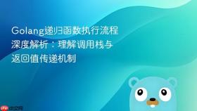 Golang递归函数执行流程深度解析：理解调用栈与返回值传递机制