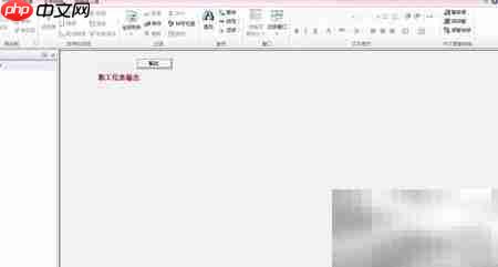 Access报表控件属性设置