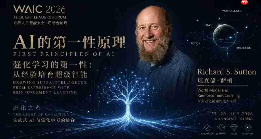 69岁强化学习之父Richard Sutton创业:造20瓦人脑级智能体