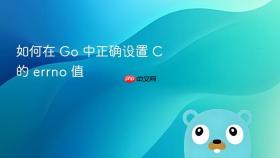 如何在 Go 中正确设置 C 的 errno 值