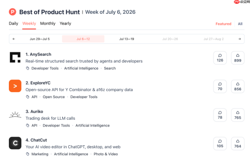 AnySearch 登顶 Product Hunt:Agent 时代,搜索正在成为新的基础设施
