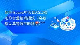 如何在Java中实现XSD验证的全量错误捕获(突破默认单错误中断限制)