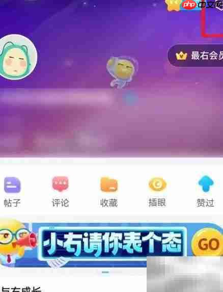 最右评论隐私设置方法