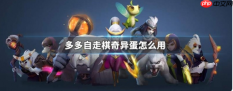 多多自走棋奇异蛋怎么用 多多自走棋奇异蛋使用方法
