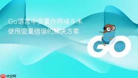 Go语言中变量作用域与未使用变量错误的解决方案