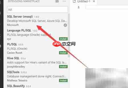VS Code连接SQL Server指南