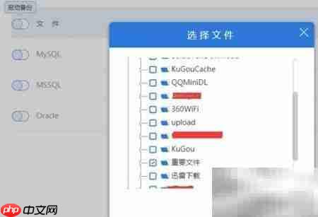 局域网文件备份利器
