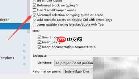 IntelliJ IDEA自动引号大括号环绕