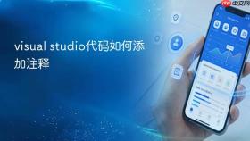 visual studio代码如何添加注释