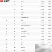 Java编程排名第一吗？