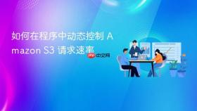 如何在程序中动态控制 Amazon S3 请求速率