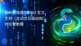 如何高效爬取 IBM 官方文档（含动态目录结构）的完整教程