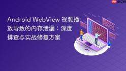 Android WebView 视频播放导致的内存泄漏：深度排查与实战修复方案
